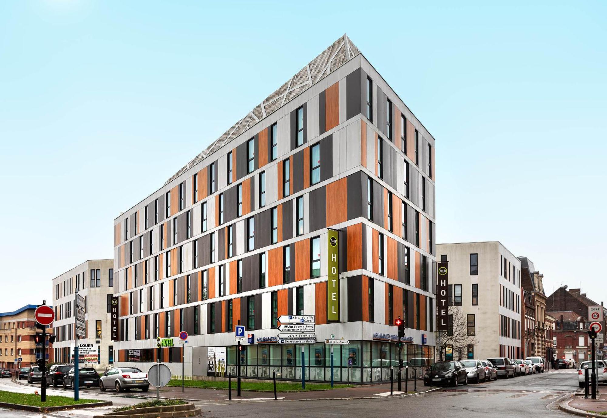 B&B Hotel Lille Tourcoing Centre Exterior foto